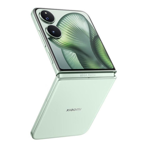 Xiaomi MIX Flip 2, 12 Go + 512 Go, 6,86 pouces + 4,01 pouces, Xiaomi HyperOS 2, Snapdragon 8 Elite Octa Core, NFC, réseau : 5G (cyan) SX06QC310-025